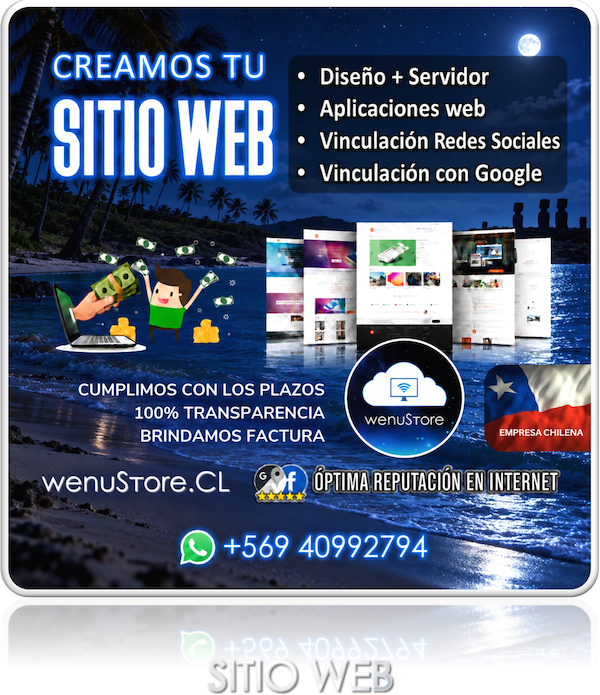 diseño de pagina sitio web antofagasta santiago