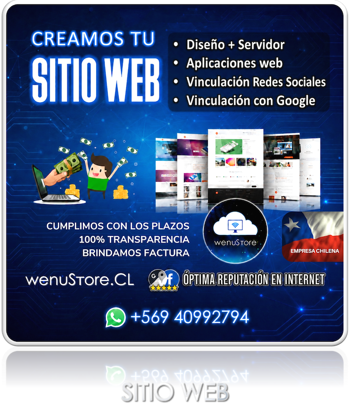 diseño de pagina sitio web antofagasta santiago