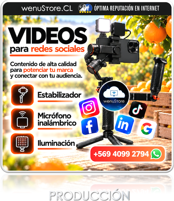 productora videos empresa marketing redes sociales antofagasta santiago grabacion